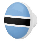 ボツワナ国旗 セラミックノブ (右)