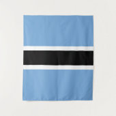 ボツワナ国旗 タペストリー (正面)