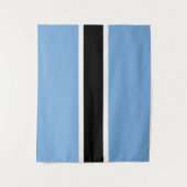 ボツワナ国旗 タペストリー (正面)