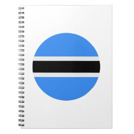 ボツワナ国旗 ノートブック