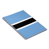 ボツワナ国旗 ノートブック (右側)