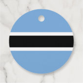 ボツワナ国旗 フェイバータグ (裏面)