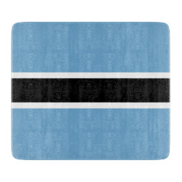 ボツワナ国旗（ボツワナ） カッティングボード