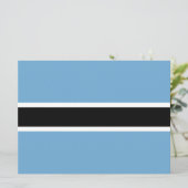 ボツワナ国旗(ボツワナ) カード (スタンド正面)