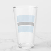 ボツワナ国旗（ボツワナ） タンブラーグラス (裏面)