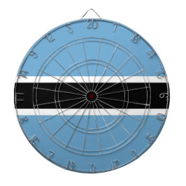 ボツワナ国旗（ボツワナ） ダーツボード