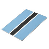 ボツワナ国旗（ボツワナ） ノートパッド (アングル)