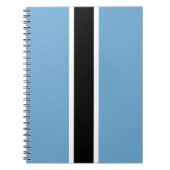 ボツワナ国旗（ボツワナ） ノートブック (正面)