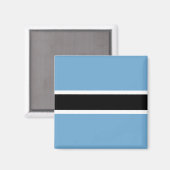 ボツワナ国旗（ボツワナ） マグネット (正面/裏面)