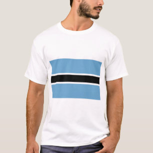 ボツワナ国旗 Tシャツ