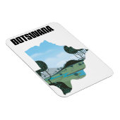 ボツワナ旅行ポスター マグネット (右側)