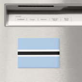 ボツワナ矩形磁石国旗 マグネット (インサイチュ (食洗機))