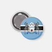 ボツワナ紋章 マグネット (正面/裏面)