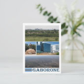 ボツワナ語 – ガボローネ –  ポストカード (スタンド正面)