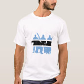 ボツワナ軍隊単位 Tシャツ (正面)