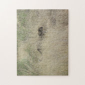 ボツワナ、アフリカののチータパズル ジグソーパズル (縦)