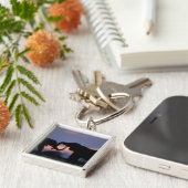 ボツワナ、チョベ国立公園、ゾウ キーホルダー (側面)