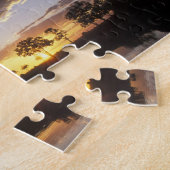 ボツワナ、チョベ国立公園、ゾウ ジグソーパズル (側面)