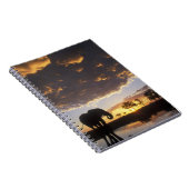 ボツワナ、チョベ国立公園、ゾウ ノートブック (右側)