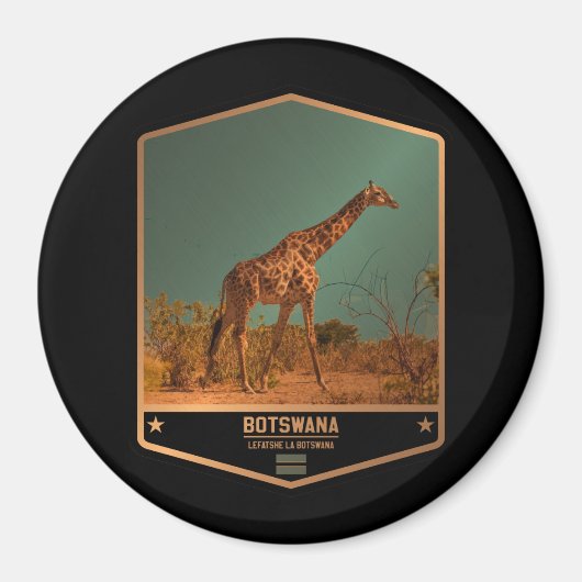 ボツワナ マグネット (正面)