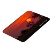 ボツワナOkavangoフレキシブルフォトマグネット マグネット (左側)