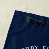 ボティンおもしろいグファミリーモダンビーチバケーション ビーチタオル (インサイチュ)