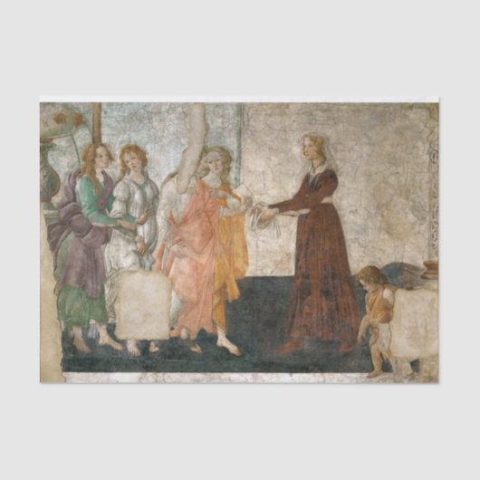 ボテチェリの分離 薄葉紙 (正面)