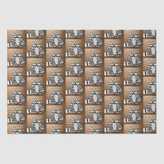 ボテロズキャットティッシュペーパー 薄葉紙 (正面)