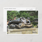 ボテロ女性 ポストカード (正面/裏面)