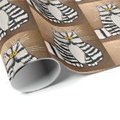 ボテロ猫ラッピング紙 ラッピングペーパー (ロールコーナー)