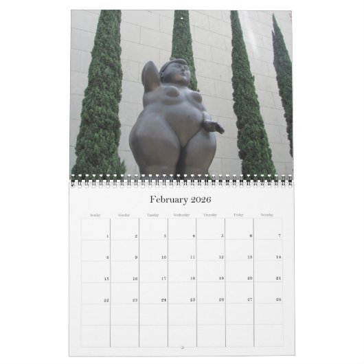 ボテロ2025 カレンダー (2月 2026)