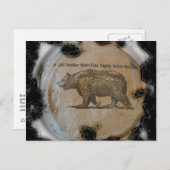 ボディのヒューズが燃えた ポストカード (正面/裏面)