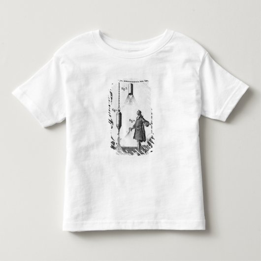 ボディの電気排出 トドラーTシャツ (正面)