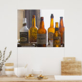 ボディアンティークボトル ポスター (キッチン)