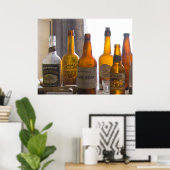 ボディアンティークボトル ポスター (ホームオフィス)