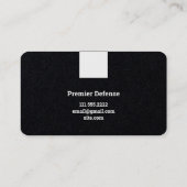 ボディガードプレミアムブラック 名刺 (裏面)