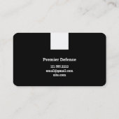 ボディガード個人セキュリティ 名刺 (裏面)