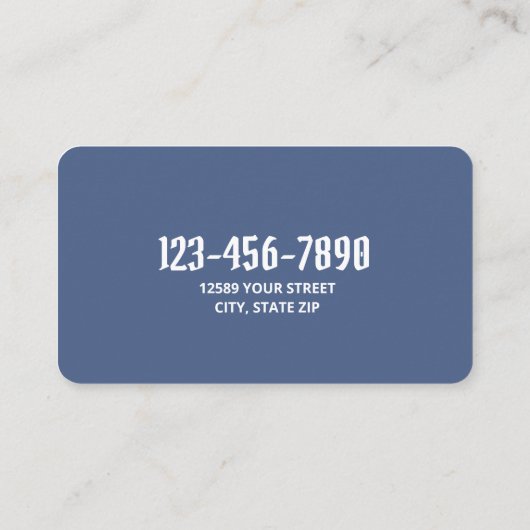 ボディガード 名刺 (裏面)