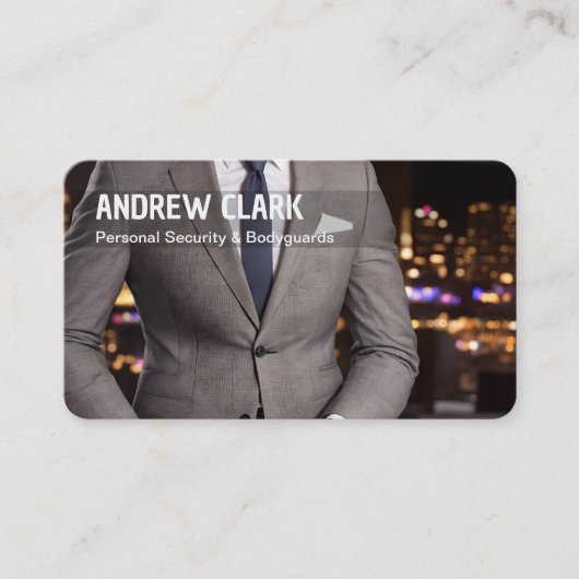 ボディガード 名刺 (正面)