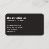 ボディガード 名刺 (裏面)