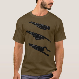 ボディサーフィンサーフィンサーフウォータースポーツ Tシャツ
