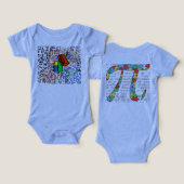 ボディスーツ青ピンバパターン(の模様が)あるー (デザイン正面&裏面)