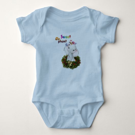 ボディスーツ&ワンピース ベビーボディスーツ (正面)