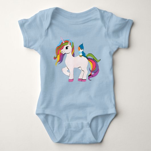 ボディスーツ&ワンピース ベビーボディスーツ (正面)