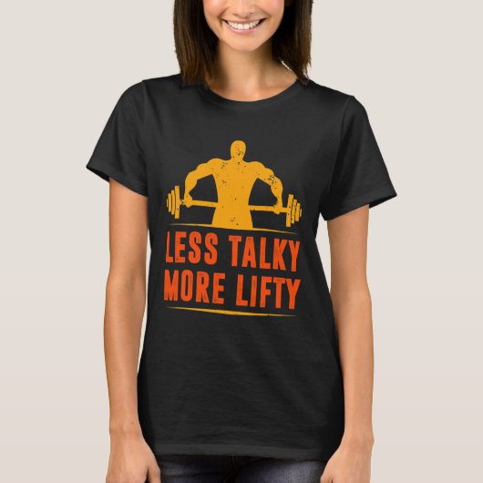 ボディビルおもしろいシャツ Tシャツ (正面)