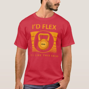 ボディビルとダンベル Tシャツ