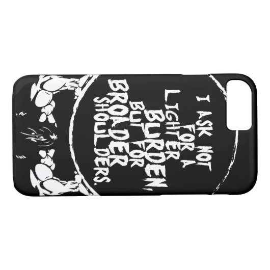 ボディビルのフィットネスのトレーニングの体育館の刺激 Case-Mate iPhoneケース (裏面(横))