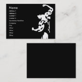 ボディビルの名刺 名刺 (正面/裏面)