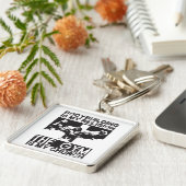 ボディビルは私の宗教、体育館です私の教会です キーホルダー (側面)