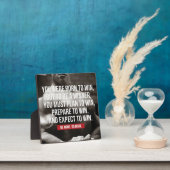 ボディビルインスピレーショ生まれン- To Win -トレーニング フォトプラーク (インサイチュ)